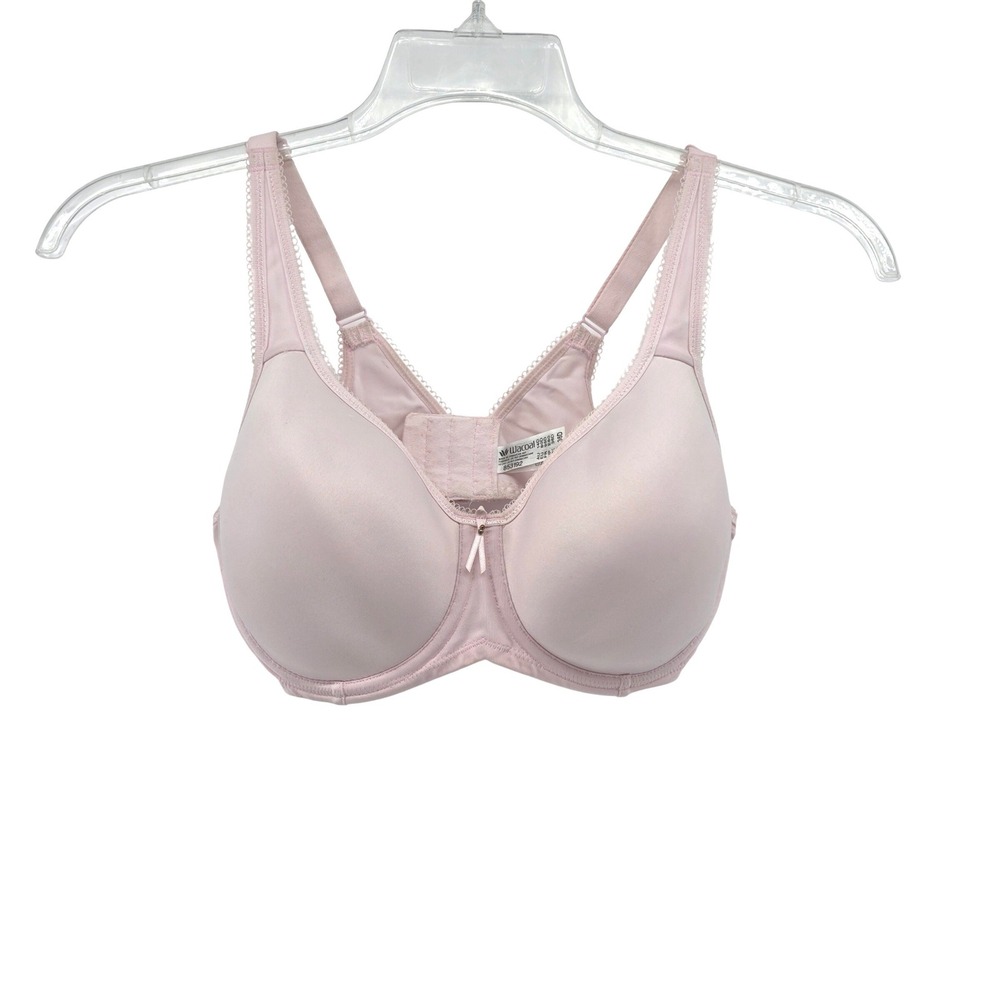 36D Wacoal Womens pink Lined Underwired Back Closure‎ Adjustable Bra
